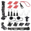 Motorcycle Helmet Chin Mount Kit with Extension Arms Compatible with