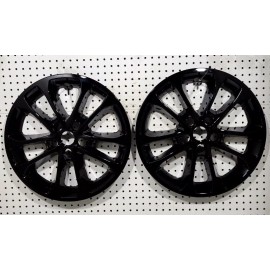 Pacific Rim and Trim (2) New Black 17" Wheel Liner /Hubcap /Wheel Covers Fits 19-20 Ford Fusion 769GB