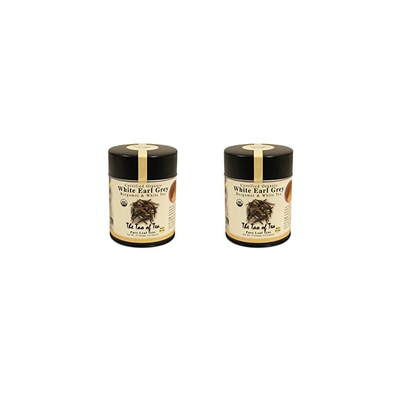 The Tao of Tea, White Earl Grey Sun-Dried White Tea,