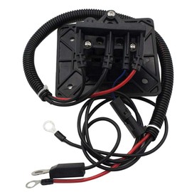 Dr.Acces EZGO 48V Delta-Q Charger Receptacle for EZGO RXV Carts 2008+Replace OEM#602529