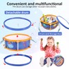 NONZERS Juego de instrumentos musicales para niños, 8 tipos, 10