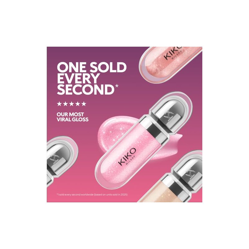 KIKO MILANO - Brillo de labios Hydra 3D (18 brillo