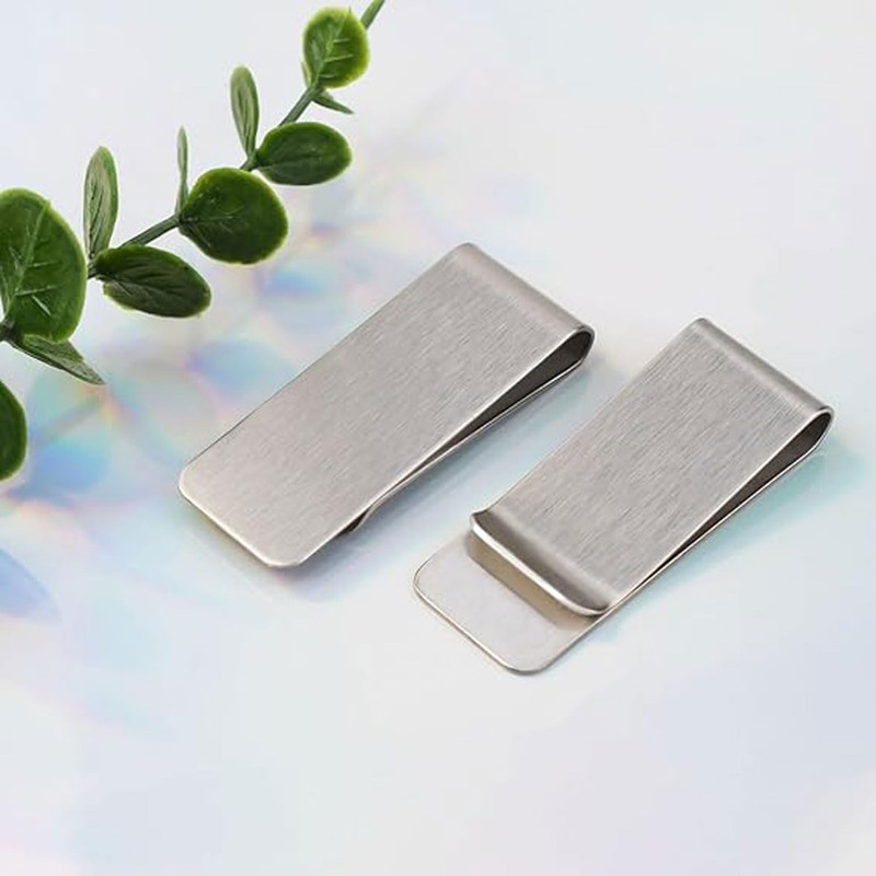 SaveSooo Money Clip, Money Clip, Simple Bill Scissors, Clip (Silver,