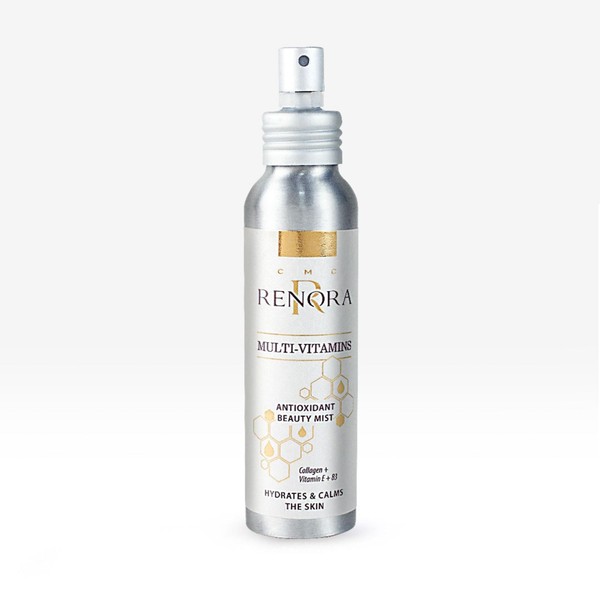 Renora | Multi-Vitamins Mist, Antioxidant Facial Beauty Mist | Moisturises, Soothes, Rejuvenates and Revitalises | Refreshes and Brightens | Paraben Free | Natural Minerals and Vitamins 100 ml