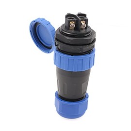 SZRMCC TY28 Aviation Connector Solderless Waterproof Connector Female Industrial Round Connector Panel Screw Mount Quick Disconnect Coupling