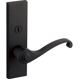 Panasonic Veritis MJE2HN22BK Interior Door Long Seat Lever Handle N2 Type Partition Lock, Off Black Color (Painted)