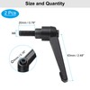 uxcell 4pcs Clamping Lever Adjustable Handle Set Metric M8 x