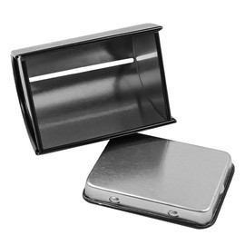 ANCLLO 2Pcs Shaver Disposal Case Safe Storage Bank for Used Safety Shaver Razor Blade Bank