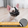 OHCOZZY Short Snout Dog Muzzle, Soft Breathable Mesh Bulldog Muzzle