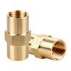 Brass Argon Hose Coupling, B Size 5/8 RH Female Quick