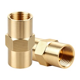 Brass Argon Hose Coupling, B Size 5/8 RH Female Quick Connect Fitting