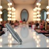 Gray 3 in 1 Eyebrow Pencil Sharpener, for Eyebrow Pencil
