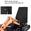 Excavator Cover Waterproof, Digger Covers with Zipper and 2 Adjustable
