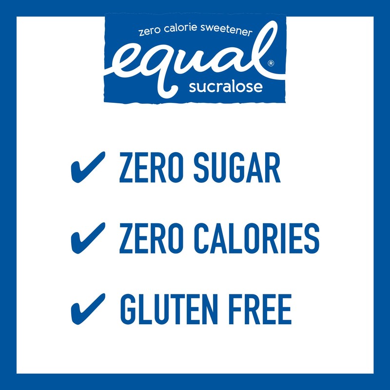 EQUAL Yellow 0 Calorie Sweetener, Sucralose Sugar Substitute, Zero Calorie