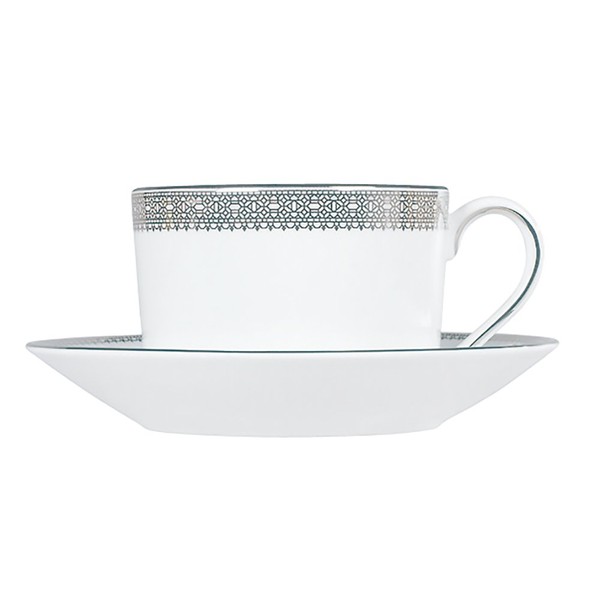Wedgwood Vera Wang 1053468 Vera Lace Platinum Tea Cup &