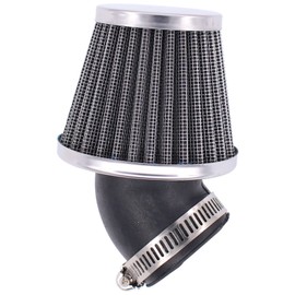 HouYeen Universal 40mm Air Filter 45 Degree for 50 110 125 140CC ATV Pit Dirt Bike Motorcycle Black Pack of 2