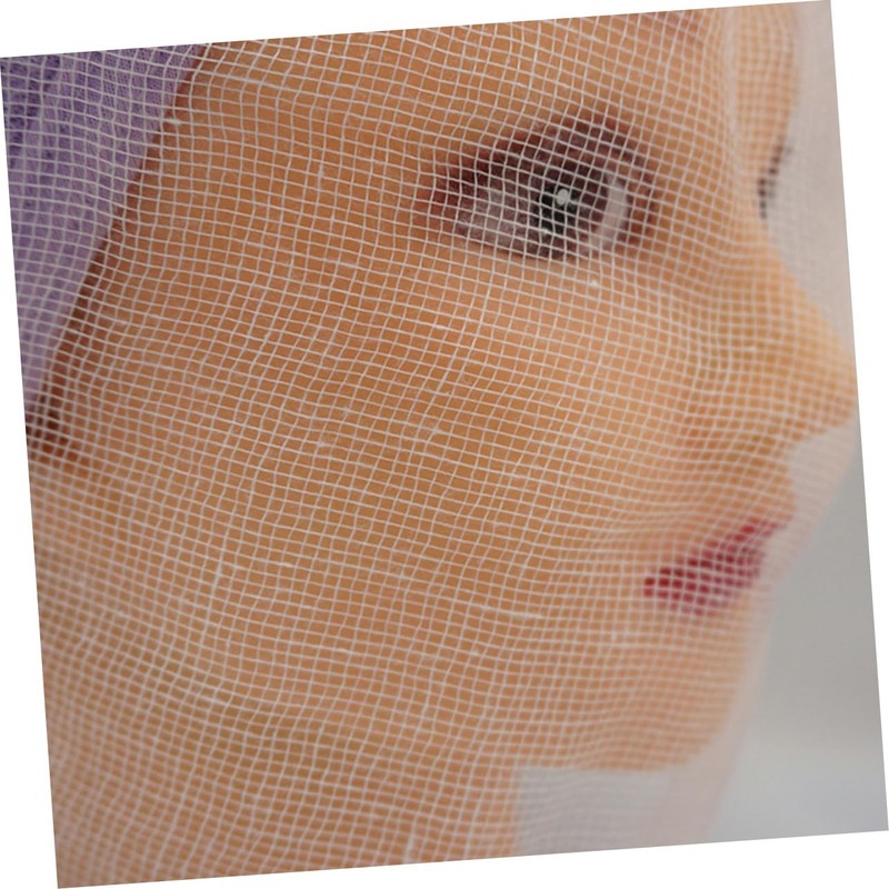FOMIYES Cotton Face Mask Skincare 70pcs Gauze for Beauty Portable
