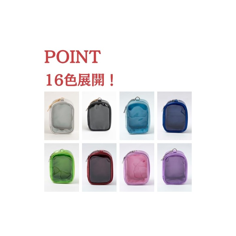 [WEGO] Colorful Mini Stuffed Pouch Pain Bag Clear Oshi Activity
