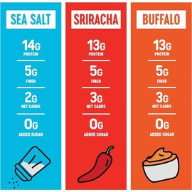 The Only Bean - Crunchy Roasted Edamame Beans (Variety) - Keto Snack, High Protein, Healthy Snacks, Low Carb, Gluten-Free & Vegan (4.0oz) (3 Pack)