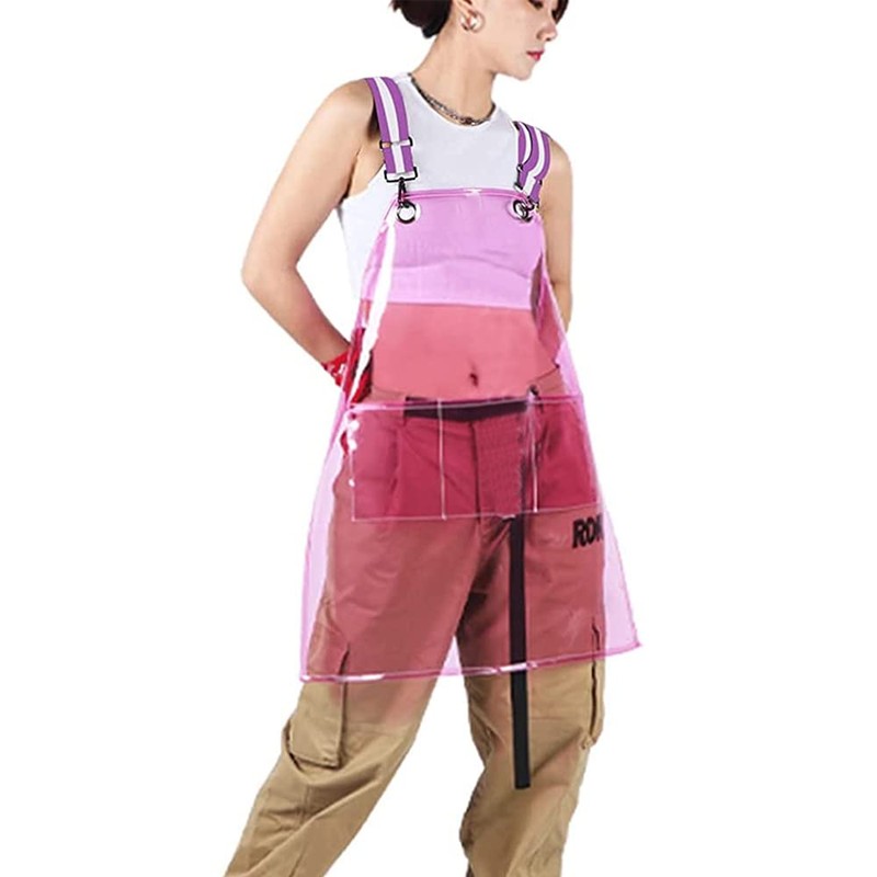 MIKI WELL Cross-back Adjustable Apron With 3 Pockets Hair Salon