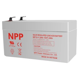 NPP NP12-2.3Ah (T1) 12V 2.3Ah Rechargeable SLA Battery for Electronic Scale, Colin Medical, 8800MSP PRESSMATE Monitor,1pk PS-1220,PS-1223, UB1222,WP2.3