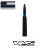 VMS BLUE LINE POLICE 50 CAL BULLET ANTENNA FOR TOYOTA