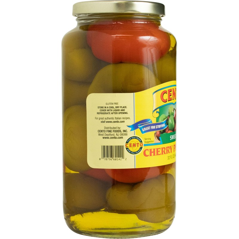Cento Sweet Cherry Peppers - Pack of 3
