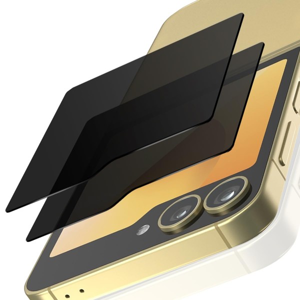 Galaxy Z Flip 6 Film, Peeping Prevention, Full Protection, Galaxy
