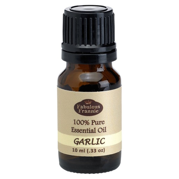 Fabulous Frannie Garlic 100% Pure, Undiluted Essential Oil Therapeutic Grade - 10ml- Great for Aromatherapy!