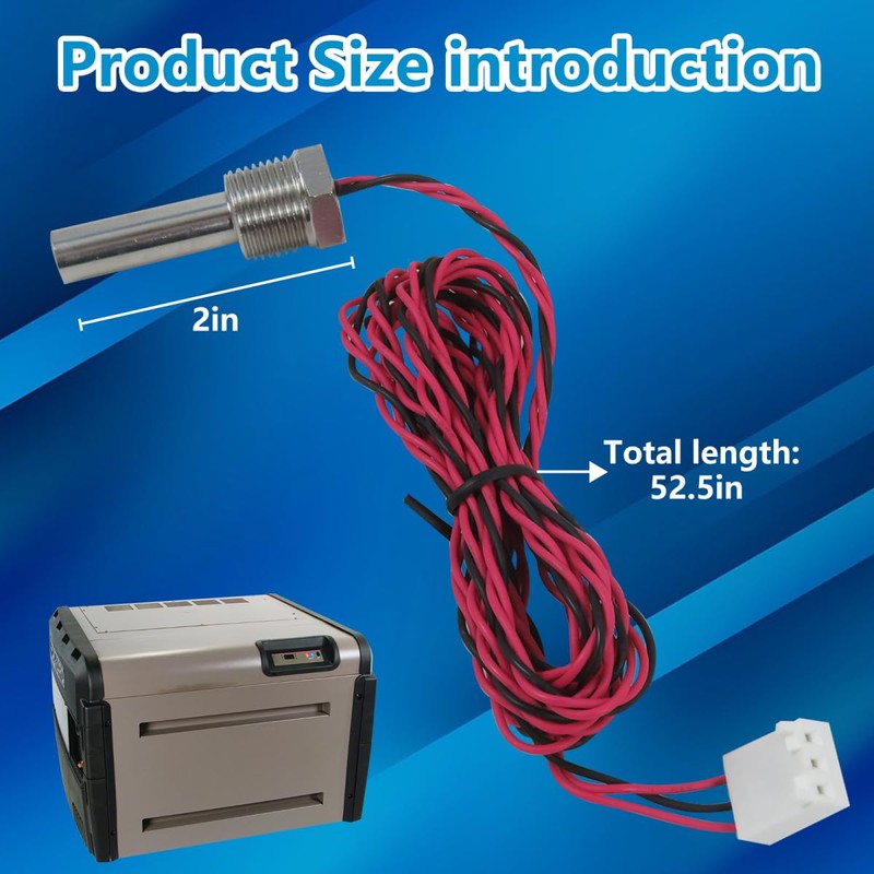 FDXLTER1930 Thermistor Sensor Replacement for Hayward Universal H-Series Low Nox