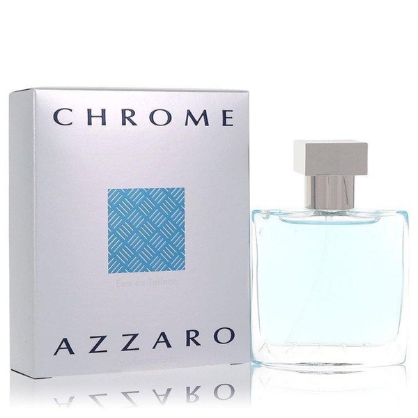 Azzaro Chrome Eau De Toilette Spray By Azzaro, 1 oz Eau De Toilette Spray