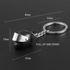 XOUDKE Motorcycle Helmet Keyring, Fashion Locomotive Style Keyring, Very Actually