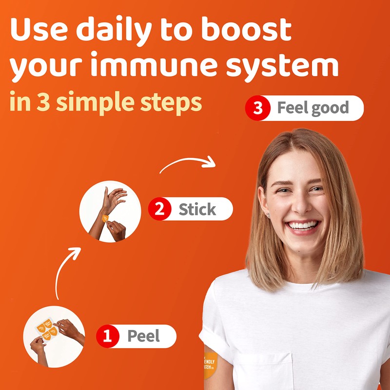 The Friendly Patch Shield Immunity Support Patch | Wearable Immune