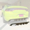Rear Diffuser Compatible for 2015-2024 Dodge Charger RT & SXT