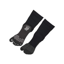 Tabio Football Tabio Socks, 9.1 - 9.8 inches (23 - 25 cm), Made in Japan, Black