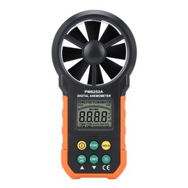 PM6252A Hand Held Digital Anemometer Wind Speed Meter Gauge Wind Air Volume Measuring Instrument