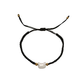 Lucky Cat Bracelet: Adjustable Black String Rope Braided Bracelet for Protection, Friendship, Men's Bracelet, Perfect Matching Couples, Best Friend Bracelet for Men Womens Brother sister (white)