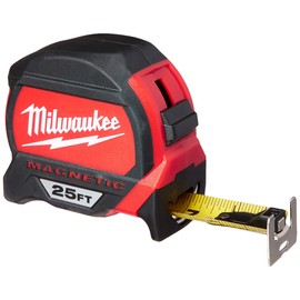 Milwaukee Tool 48-22-7125 Cinta métrica magnética 25 pies x 1.83 pulgadas                                                                             