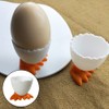 11 Pcs Egg Cups Cartoon Egg Holders Soft Hard Boiled