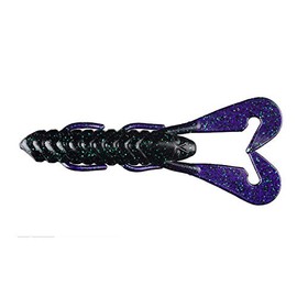 Gambler Lures UC174 Burner Craw Fishing Lure, Shadow Blue