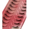 Half False Eyelashes, 10 Pairs False Eyelashes, Russian Strip Lashes,