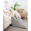Dog Stairs for Small Dogs,3 Step Dog Ramp for Couch
