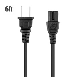 For Bose 6ft AC Power Cord Cable For Bose Solo TV Sound System Sound Bar Model 410376 US