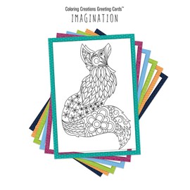 Coloring Creations Greeting Cards™ - Imagination: With Scripture
