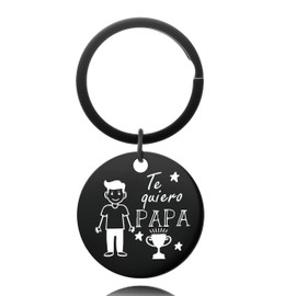 Father's Day Gifts for Papa Grandpa Keychain Gift Grandfather Birthday Gift Ideas Grandad Wedding Gifts I Love You Grandaddy Present Engraved Grandpa Souvenir Thank You Papa Appreciation Present Ideas