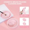 42 Pcs Brochas Maquillaje Profesional Esponjas Neceseres