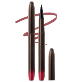 Erinde Lápiz Delineador de Labios Líquido con Pincel, Resistente al Agua | Lápiz Delineador de Labios de Larga Duración, Color que Dura Todo el Día, Maquillaje Para Labios Para Mujeres,#03