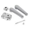 EBTOOLS Bathroom Door Lock RV,Toilet Door Lever Lock Set Bathroom