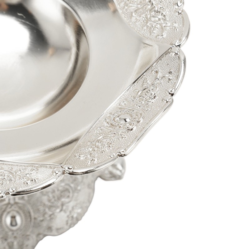 European Style Fruit Tray Metal Zinc Alloy Snack Nut Food