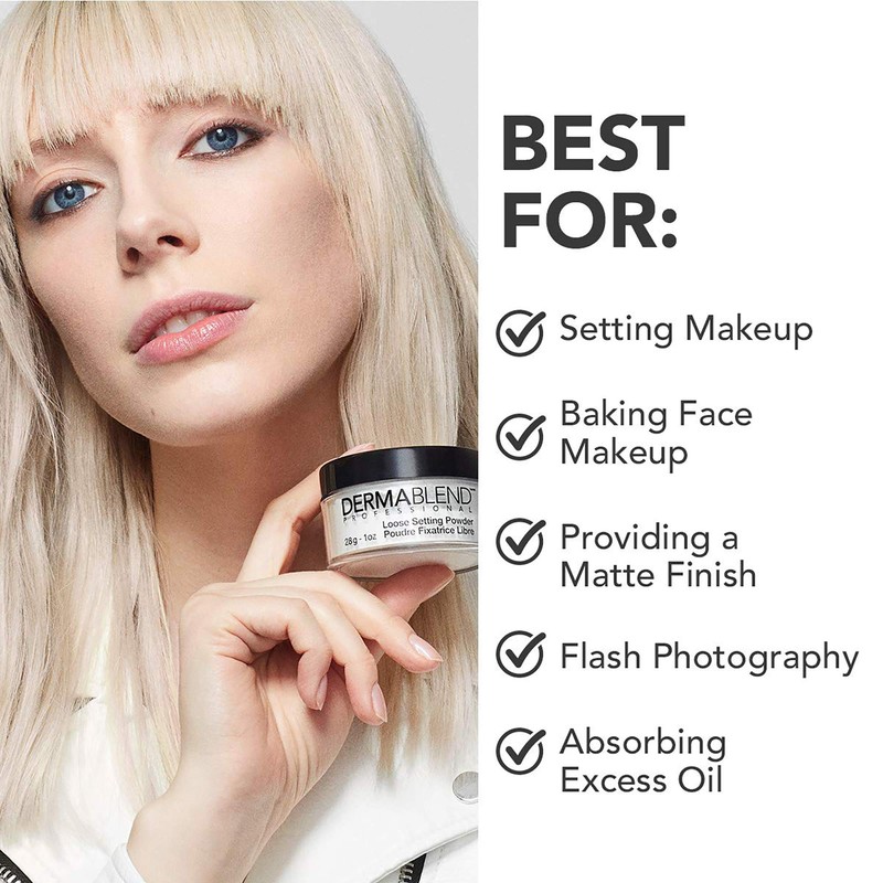 Dermablend Dermablend Loose Setting Powder, Cool Beige Face Powder Makeup